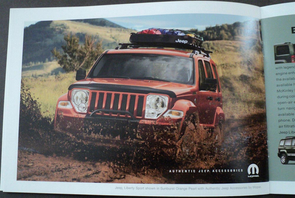 2009 Jeep Wrangler Commander Cherokee Liberty Patriot Compass Sales Brochure