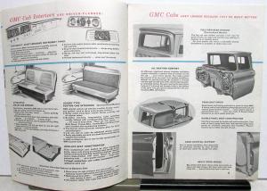 1962 GMC Trucks Tractors 3500 4000 B4000 L4000 Sales Brochure Original