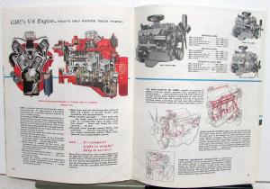 1962 GMC Trucks Tractors 3500 4000 B4000 L4000 Sales Brochure Original