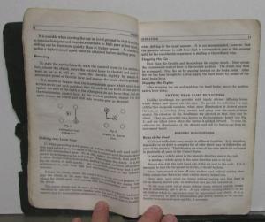 1923 Cadillac Model V 63 Owners Operators Manual Original