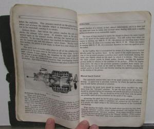 1923 Cadillac Model V 63 Owners Operators Manual Original