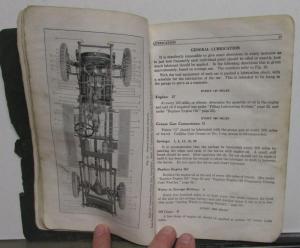 1923 Cadillac Model V 63 Owners Operators Manual Original
