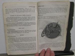 1923 Cadillac Model V 63 Owners Operators Manual Original