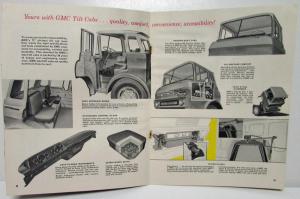 1963 GMC Trucks Tractors 5000 B L H BH LH Series Sales Brochure Original