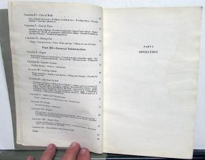 1926 Cadillac Model 314 Operators Owners Manual Original Care & Op Instructions