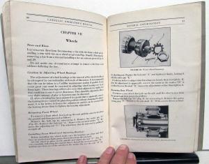1926 Cadillac Model 314 Operators Owners Manual Original Care & Op Instructions