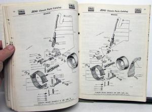 1956 Ford Big Job Truck Parts Book Manual Catalog F T B C 700 750 800 900