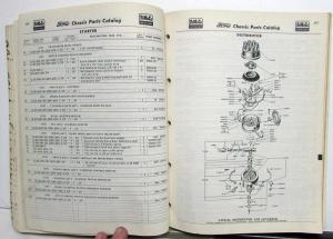 1956 Ford Big Job Truck Parts Book Manual Catalog F T B C 700 750 800 900