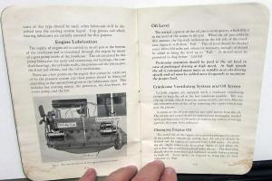 1934 Cadillac LaSalle Model 350 Operators Owners Manual Original Care & Op