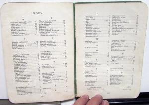 1934 Cadillac LaSalle Model 350 Operators Owners Manual Original Care & Op