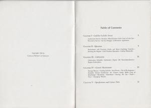 1936 Cadillac LaSalle Model 50 Operators Owners Manual Original