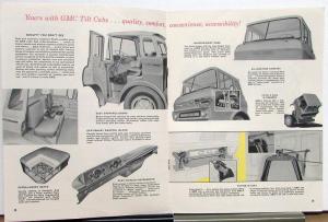 1965 GMC Trucks 3500 4000 H5000 Series Toro-Flow Diesel Model Sale Brochure Orig