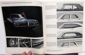 1968 Pontiac Dealer Accessories Brochure Catalog Grand Prix GTO Firebird Le Mans