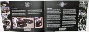 2001 2002 Spyker C8 Spyder Laviolette Color Sales Brochure Original