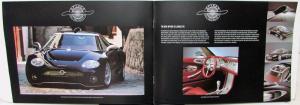 2001 2002 Spyker C8 Spyder Laviolette Color Sales Brochure Original