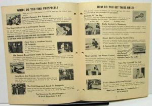 1962 Mercury Dealer Salesmen Product Newsflash Meteor S33 Prospecting Tips