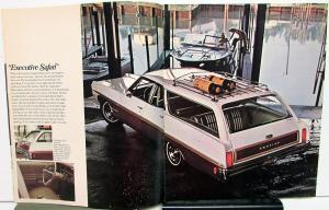 1968 Pontiac Sales Brochure Station Wagon Bonneville Safari Catalina Tempest 68