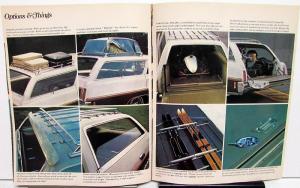 1968 Pontiac Sales Brochure Station Wagon Bonneville Safari Catalina Tempest 68