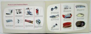 1956 Sunbeam Rapier 1957 1958 1959 ENGLAND Color Sales Brochure Original