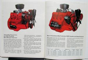 1966 GMC Trucks Gas Medium Heavy Tonnage Models Sales Brochure Original