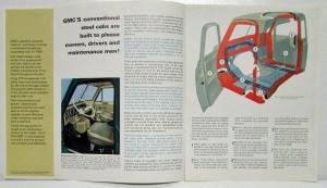 1966 GMC Trucks Medium Heavy Tonnage Gas Models Sales Brochure Revised