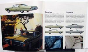 1968 Pontiac Prestige Sales Brochure Grand Prix Catalina GTO Le Mans Firebird 68