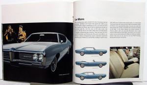 1968 Pontiac Prestige Sales Brochure Grand Prix Catalina GTO Le Mans Firebird 68