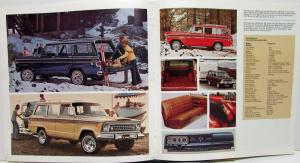 1974 Jeep Foreign Dealer Brochure French & English Text CJ Renegade Cherokee