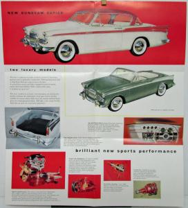 1959 Sunbeam Rapier One & A Half Litre Engine Sales Folder Original