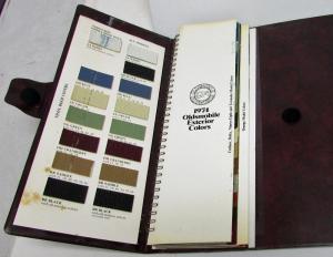 1974 Oldsmobile Dealer Album Color & Trim Fabric Selector Toronado Cutlass 88 98