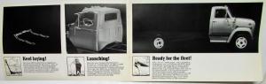 1967 GMC Truck 92 Inch Heavy Duty Cab Sales Brochure MAILER Original