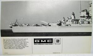 1967 GMC Truck 92 Inch Heavy Duty Cab Sales Brochure MAILER Original