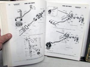 1949-1951-1953-1957-1959 Ford Car Parts Book Manual Catalog Fairlane Thunderbird
