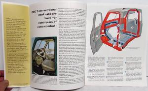 1967 GMC Trucks Gasoline Medium and Heavy-Tonnage Models Sales Brochure Red Logo