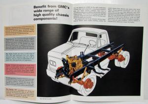 1967 GMC Trucks Diesel Medium Tonnage Models Sales Brochure Foreign Distributors