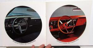 1969 Pontiac Dealer Air Conditioning Sales Brochure Grand Prix Tempest Firebird