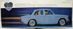 1965 Sunbeam Minx 1600 DeLuxe Sedan Color Sales Folder Original