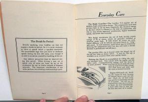 1942 Cadillac Model 61 62 63 60S 67 & 75 Owners Operator Hints Manual Original