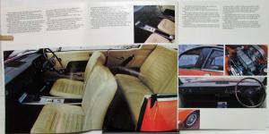 1973 Sunbeam Alpine Rapier H120 Fastback Models Color Sales Brochure Original