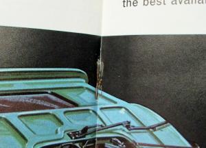 1967 GMC Trucks Diesel Steel Tilt Models Sales Brochure Blue Logo Original