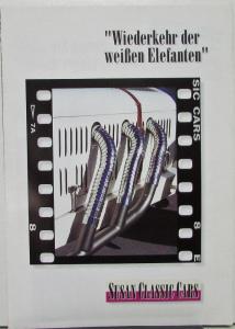 1996 Susan Classic Cars GERMAN Text Color Sales Folder Original