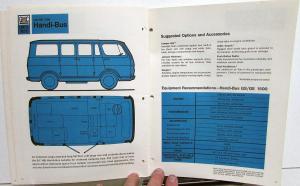 1968 GMC RV Guide Pickup Truck Van P Model Handi Bus Suburban DEALER ITEM ONLY