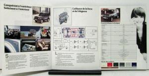 1988 1989 Suzuki Samurai FRENCH Text Color Sales Folder Original