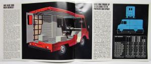 1968 GMC Value Van Trucks Models Sales Brochure Original