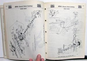 1956 1957 Ford Big Job Truck Parts Book Manual Catalog F T B C 700 750 800 900