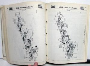 1956 1957 Ford Big Job Truck Parts Book Manual Catalog F T B C 700 750 800 900