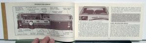 1968 Cadillac Owners Operator Manual Calais DeVille 61 Eldorado 60S 75 Original