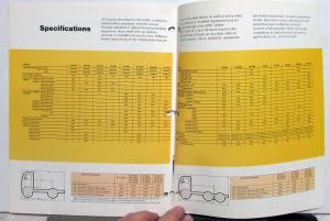 1970 GMC Astro 95 Truck Sales Brochure Original