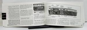 1976 Cadillac Seville Owners Operator Manual