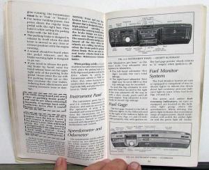 1978 Cadillac Fleetwood Brougham Eldorado DeVille Owners Operator Manual
